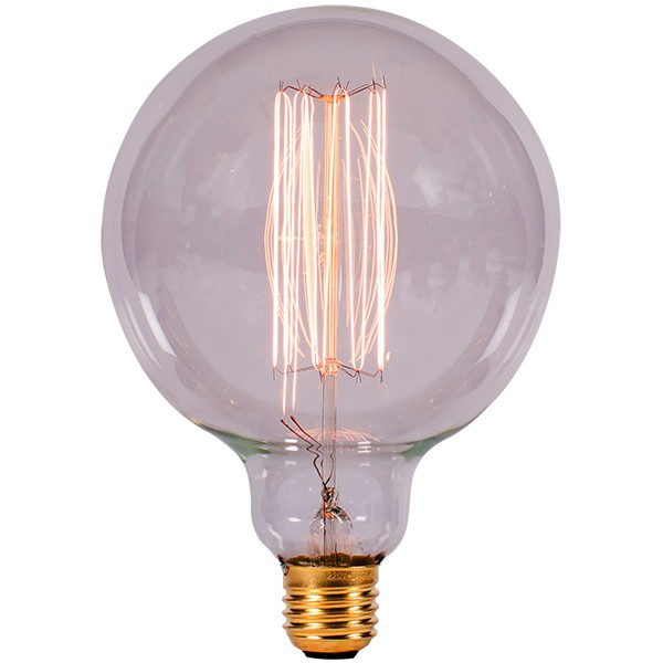 Bell Lighting 01485 40W Clear Vintage Large Globe Lamp (ES/E27) at UK