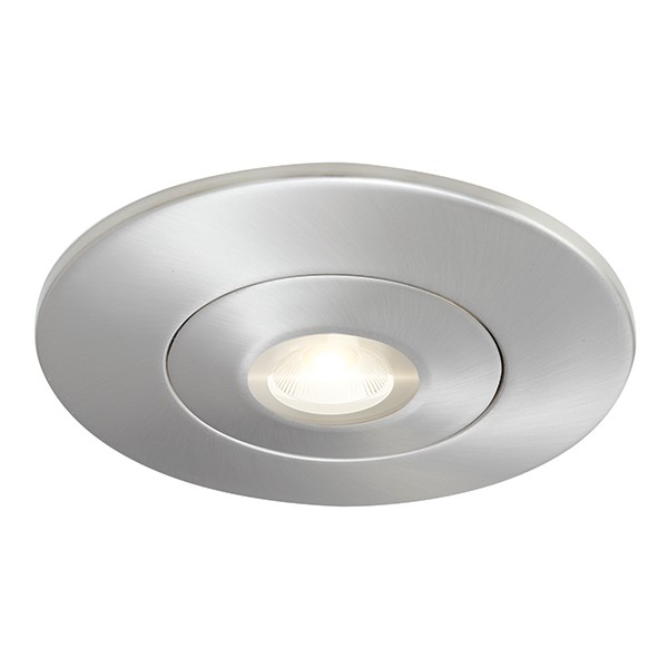 Ansell Lighting ALEDCP/SC Satin Chrome LED Downlight Converter Kit UKES