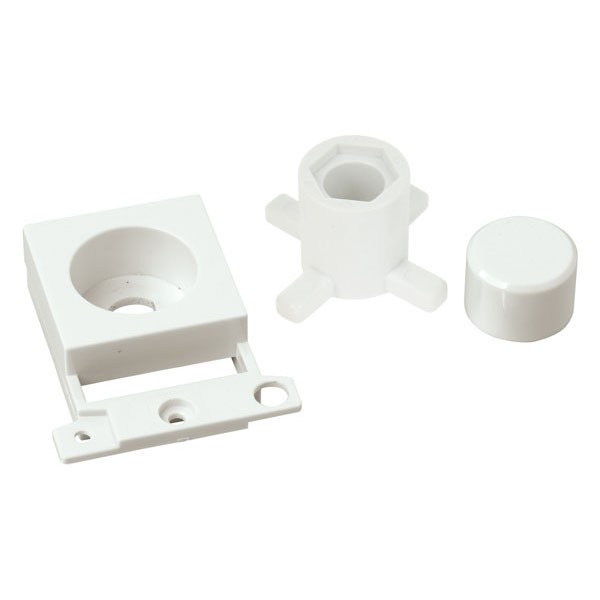 Click MiniGrid White Dimmer Module Mounting Kit UKES