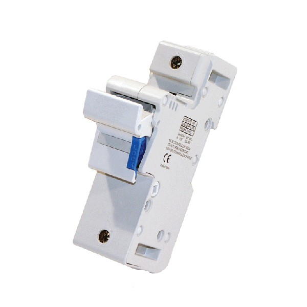 Europa 29202 MS Single Pole Din Rail Mounting 22 x 58mm Cartridge Fuse