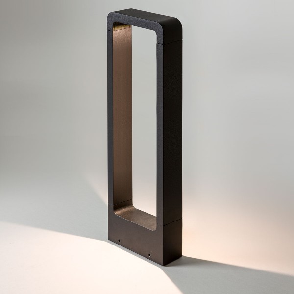 Astro Napier 650 Black Outdoor LED Bollard Light at UK Electrical Supplies.