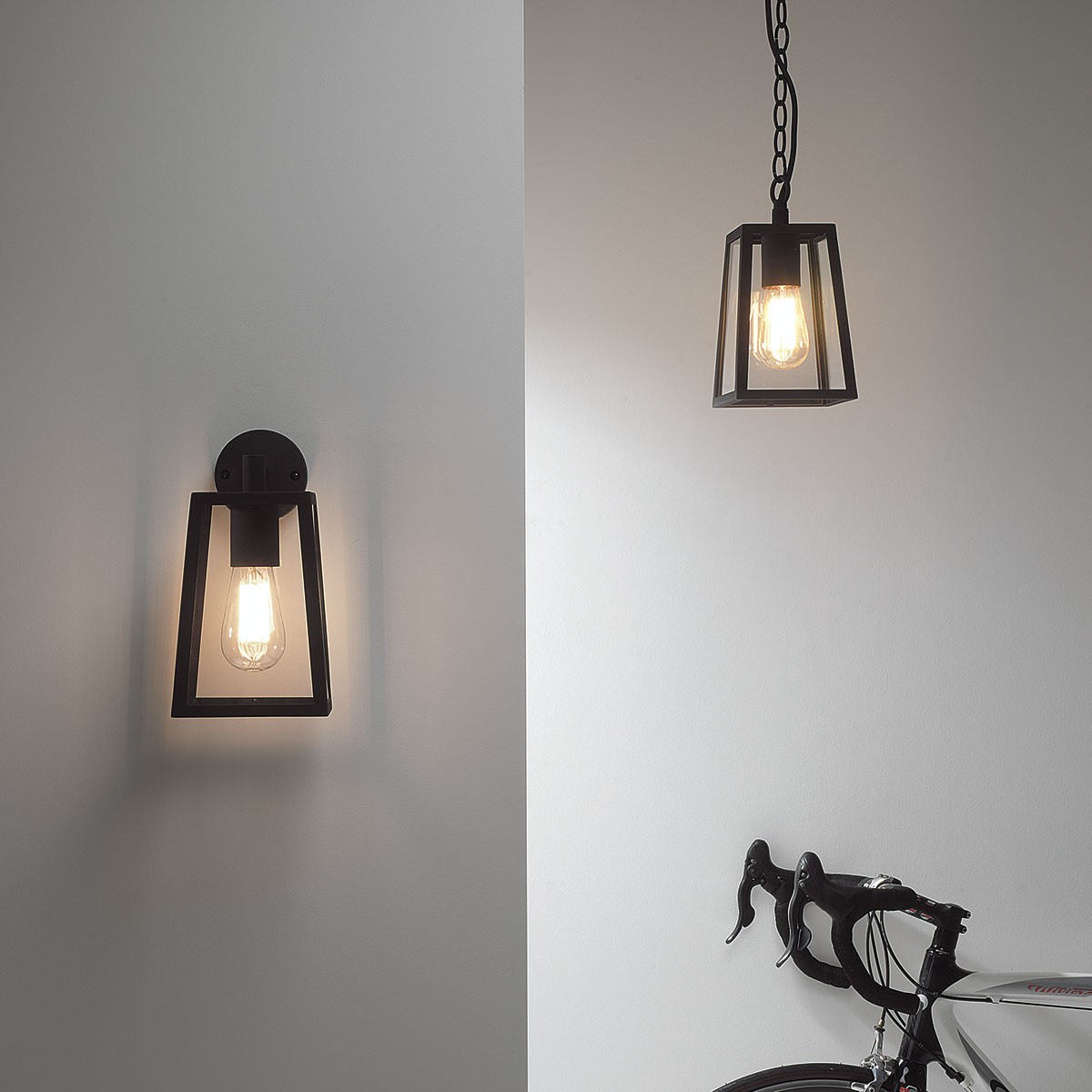 Astro Calvi Black Outdoor Pendant Light At Uk Electrical Supplies Astro Calvi Black Outdoor Pendant Light