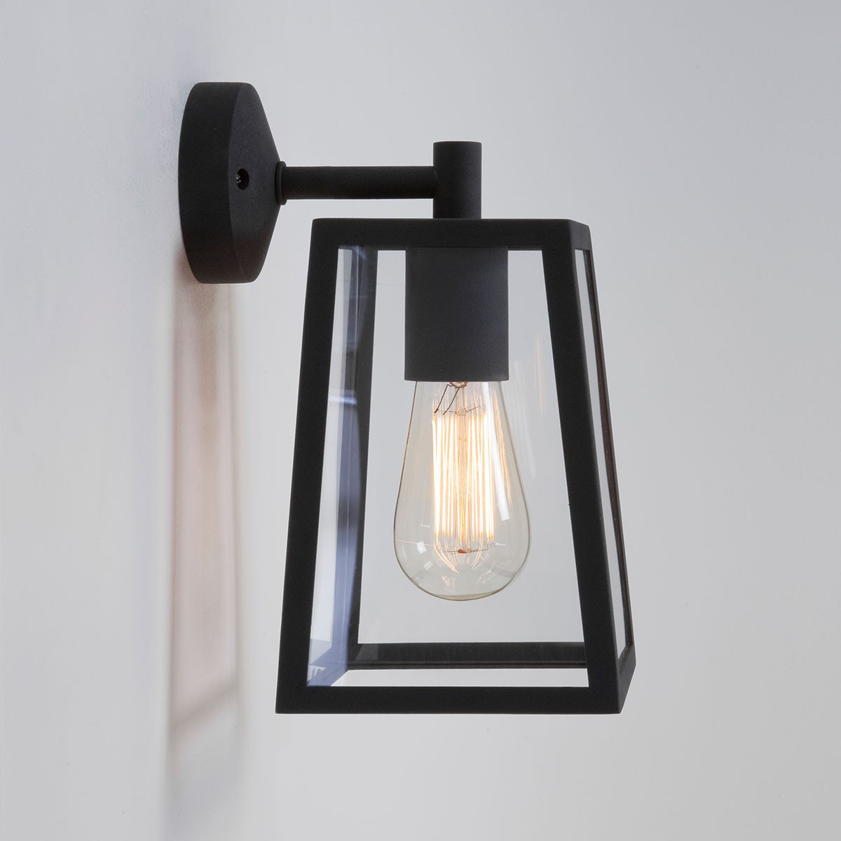 Astro Calvi Wall Black Outdoor Light At Uk Electrical Supplies Astro Calvi Wall Black Outdoor Light