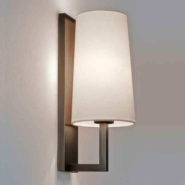 Astro Riva 350 Bronze Bathroom Wall Light UKES