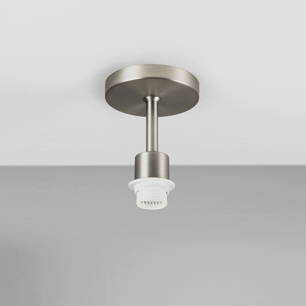 Astro Semi Flush Matt Nickel Ceiling Light Unit (1362002) UKES