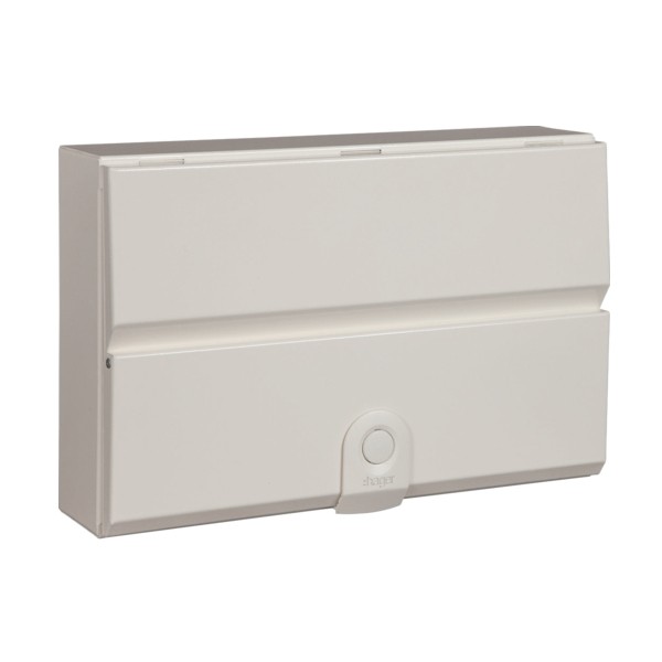 Hager Design 30 Metal 16 Module Din Rail Enclosure (Amendment 3) at UK