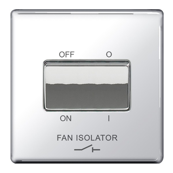 BG Nexus Flatplate Screwless Fan Isolator (FPC15) at UKES