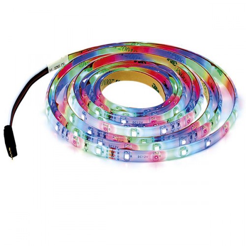 Aurora Lighting 12V 5m RGB LED Strip Kit at UK Electrical Supplies