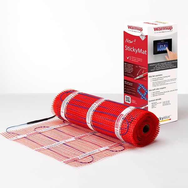 Warmup Stickymat 200w M² Underfloor Heating 8m² 1600w At Ukes