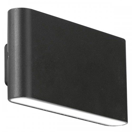 Aurora Lighting WallE Pro IP65 12W 4000K Black Up/Down LED Wall Light