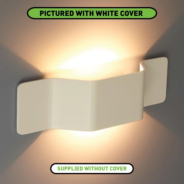 Ansell Lighting Mitre/Fascia 9W 3000K LED Wall Light Base UKES