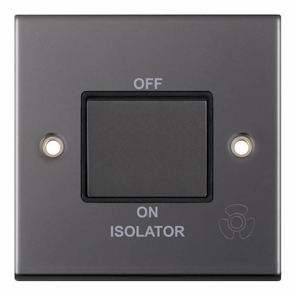 Selectric 5M 1 Gang 10A 3 Pole Fan Switch (DSL408) at UKES