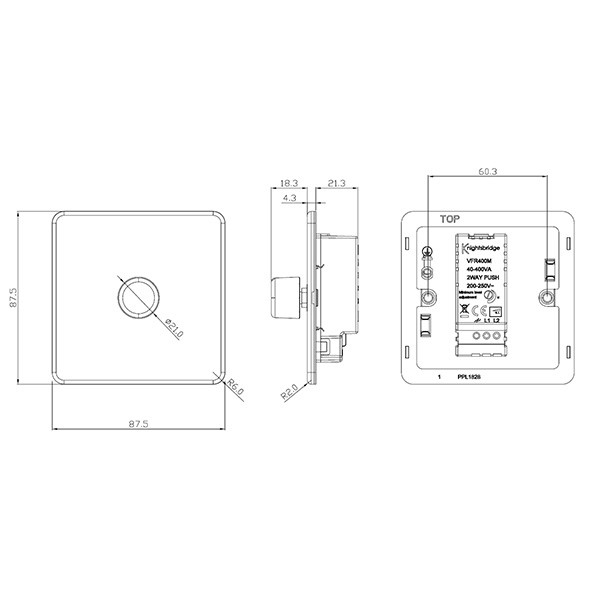 1 Gang 2 Way 10 200w Dimmer - 1 Gang 2 Way Dimmer Switch Wiring Diagram 1 Gang 2 Way 10 200w Dimmer - 1 Gang 2 Way Dimmer Switch Wiring Diagram
