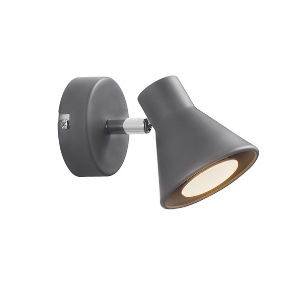 Nordlux Eik Grey Wall Light (45761010) at UKES