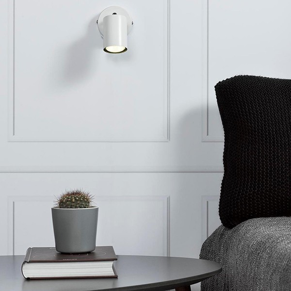 Nordlux Explore White Wall Light UKES