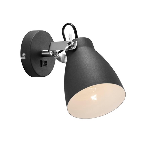 Nordlux Largo Black Wall Light (47051003) at UKES