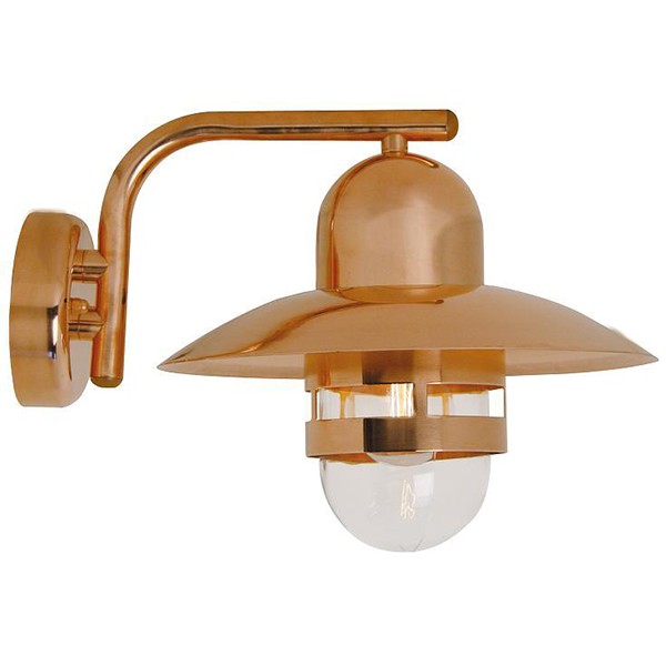 Nordlux Nibe Copper Outdoor Wall Light (24981030) at UKES
