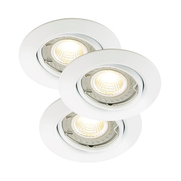 Nordlux Energetic Triton Triple Adjustable Dimmable White COB LED