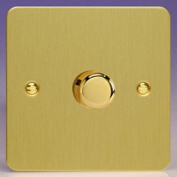 Dimmer Varilight HG3 Georgiano Ottone Lucido 1 Gang 60-400W V-Dim Con Push On/Off - Foto 6