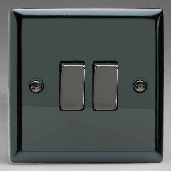 Varilight 2 Gang 10A Intermediate and 2 Way Switch (XI71D) | UKES