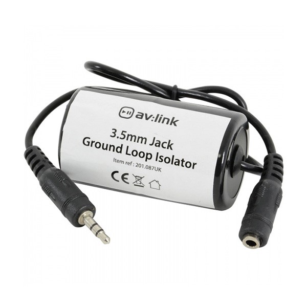 RCA Audio Common Ground Isolator Audio Filter Anti-Interference Noise
