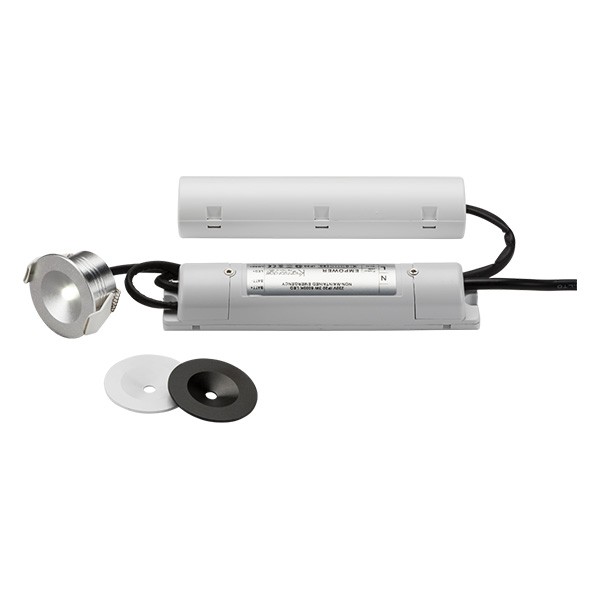 Knightsbridge 3W 6000K LED Emergency Downlight (EMPOWER) UKES