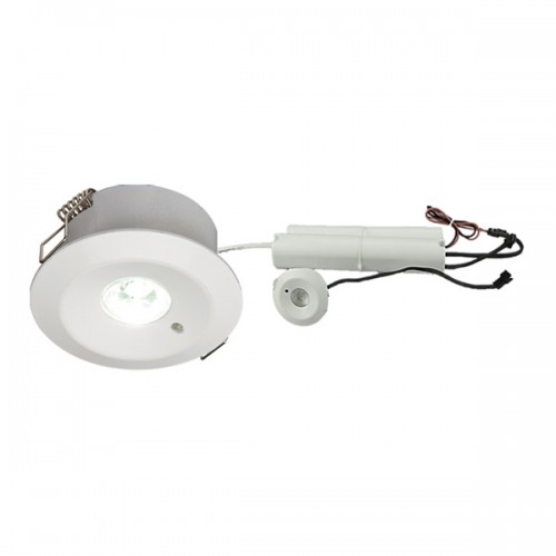 Knightsbridge 3W 6000K LED Emergency Downlight (EMPOWER2) UKES