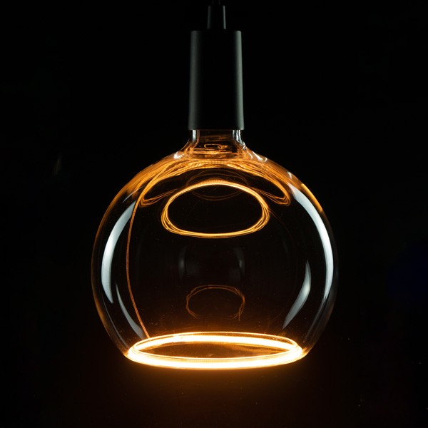 Segula Design Line 8W 2200K Dimmable E27 Clear Floating Globe 200 LED