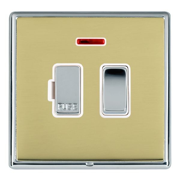 Hamilton Linea Rondo CFX Bright Chrome Frame Polished Brass Plate 13A 
