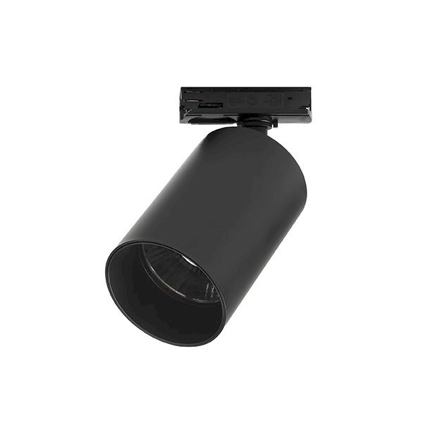 Astro Can 75 Matt Black 14.7W LED Track Light (1396031) UKES