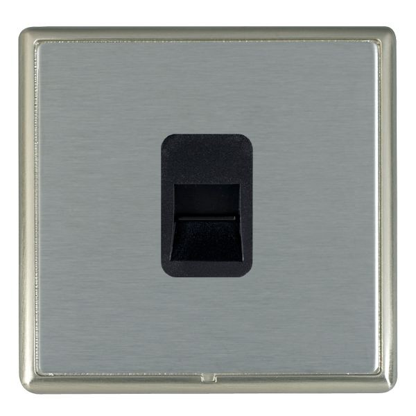 Hamilton Linea Rondo CFX Satin Nickel Satin Steel 1 Gang Telephone 