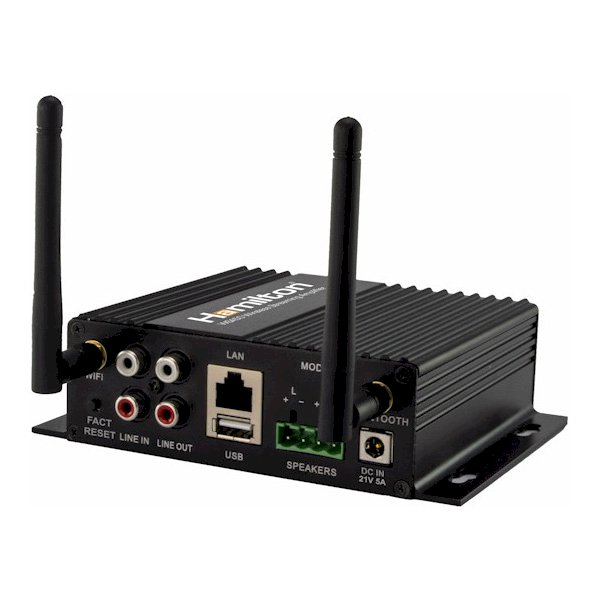 Hamilton Smart Multi Room Audio Black Stereo Wireless Streaming